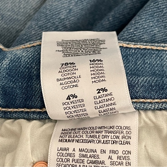 MOTHER The Bookie Sneak Jeans Size 33 NWT - Picture 6 of 6